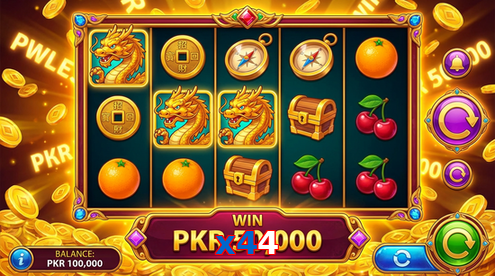 Main screen of X44 pg page for PK players